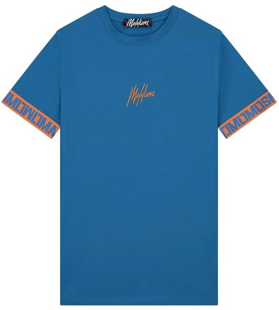 Malelions Malelions Men Venetian T-Shirt Blauw