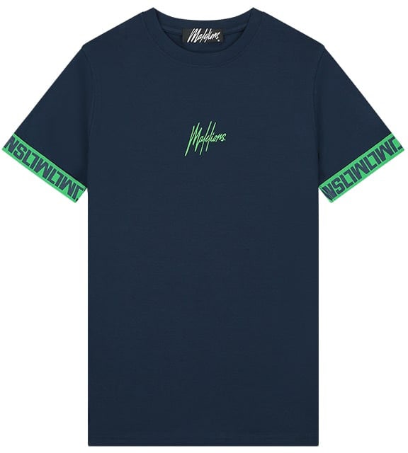 Malelions Malelions Men Venetian T-Shirt Blauw