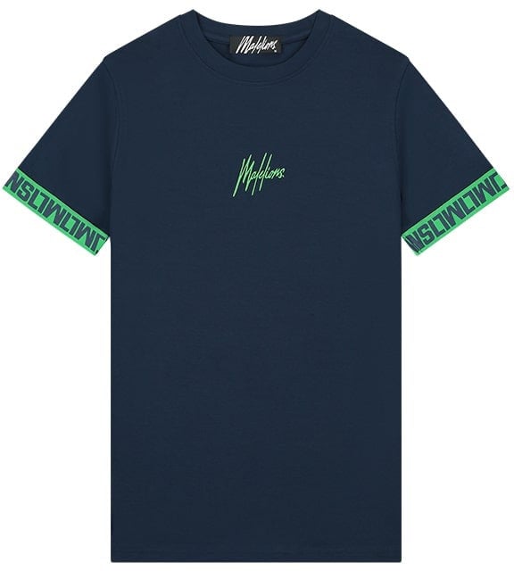 Malelions Malelions Men Venetian T-Shirt Blauw