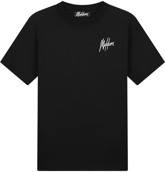 Malelions Malelions Men  Split T-Shirt Zwart