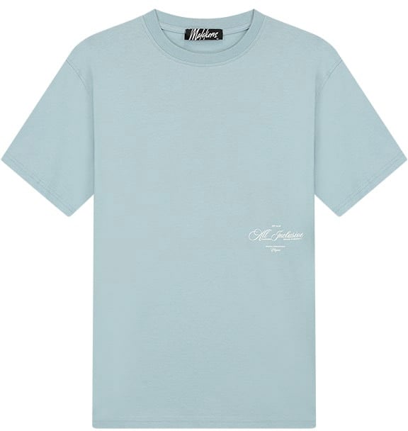 Malelions Malelions Men Resort T-Shirt Blauw