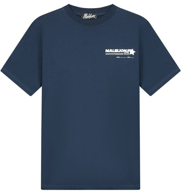 Malelions Malelions Men Hotel T-Shirt Blauw