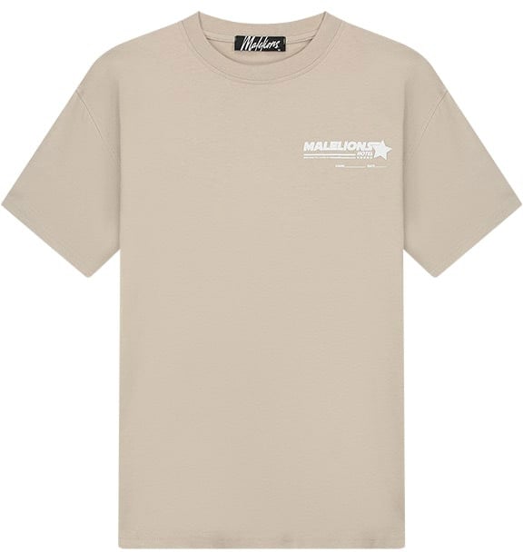 Malelions Malelions Men Hotel T-Shirt Taupe