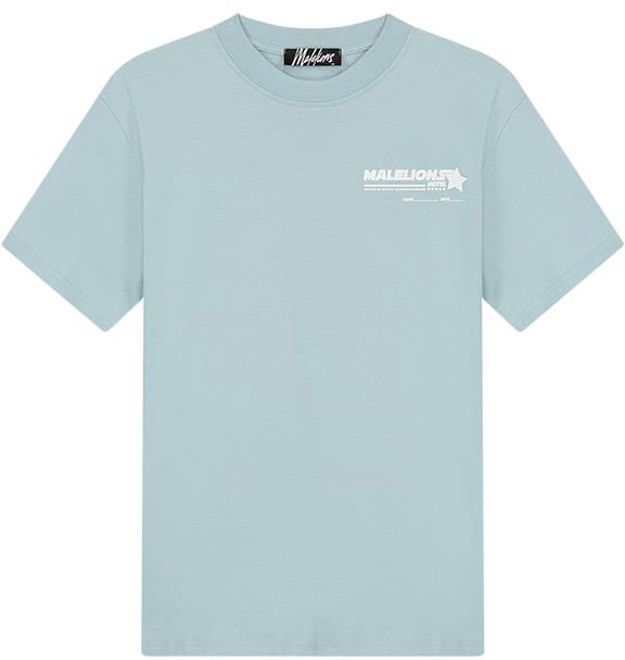 Malelions Malelions Men Hotel T-Shirt Blauw