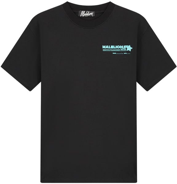 Malelions Malelions Men Hotel T-Shirt Zwart