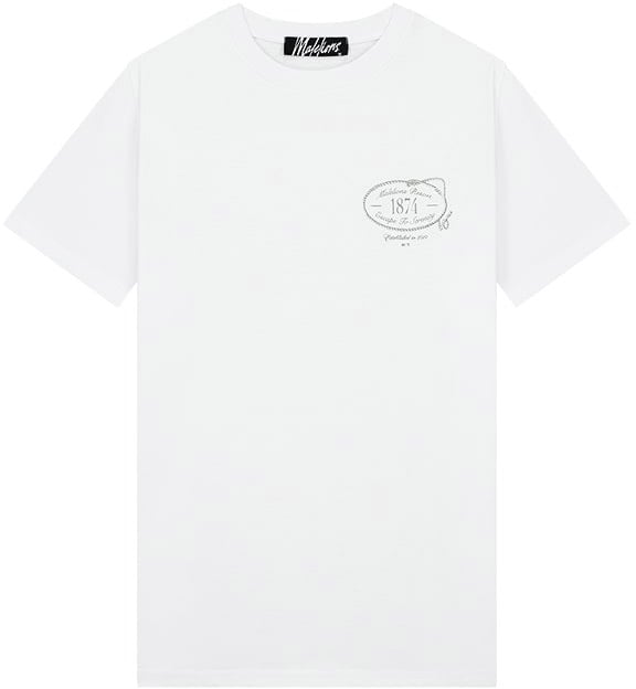Malelions Malelions Men Serenity T-Shirt Wit