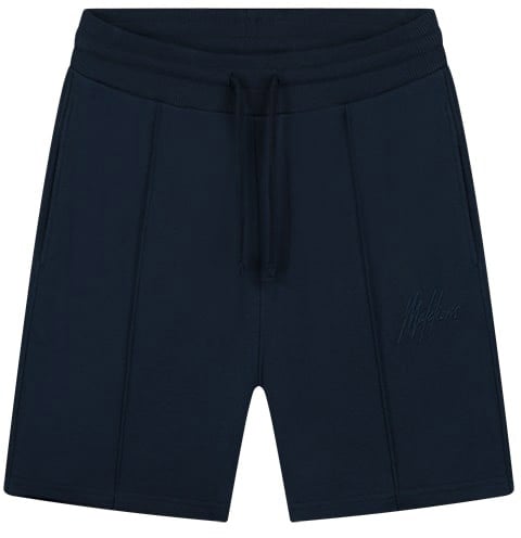 Malelions Malelions Men Regular Signature Shorts Blauw
