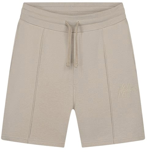 Malelions Malelions Men Regular Signature Shorts Taupe