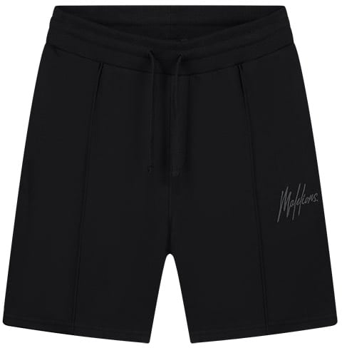 Malelions Malelions Men Regular Signature Shorts Zwart