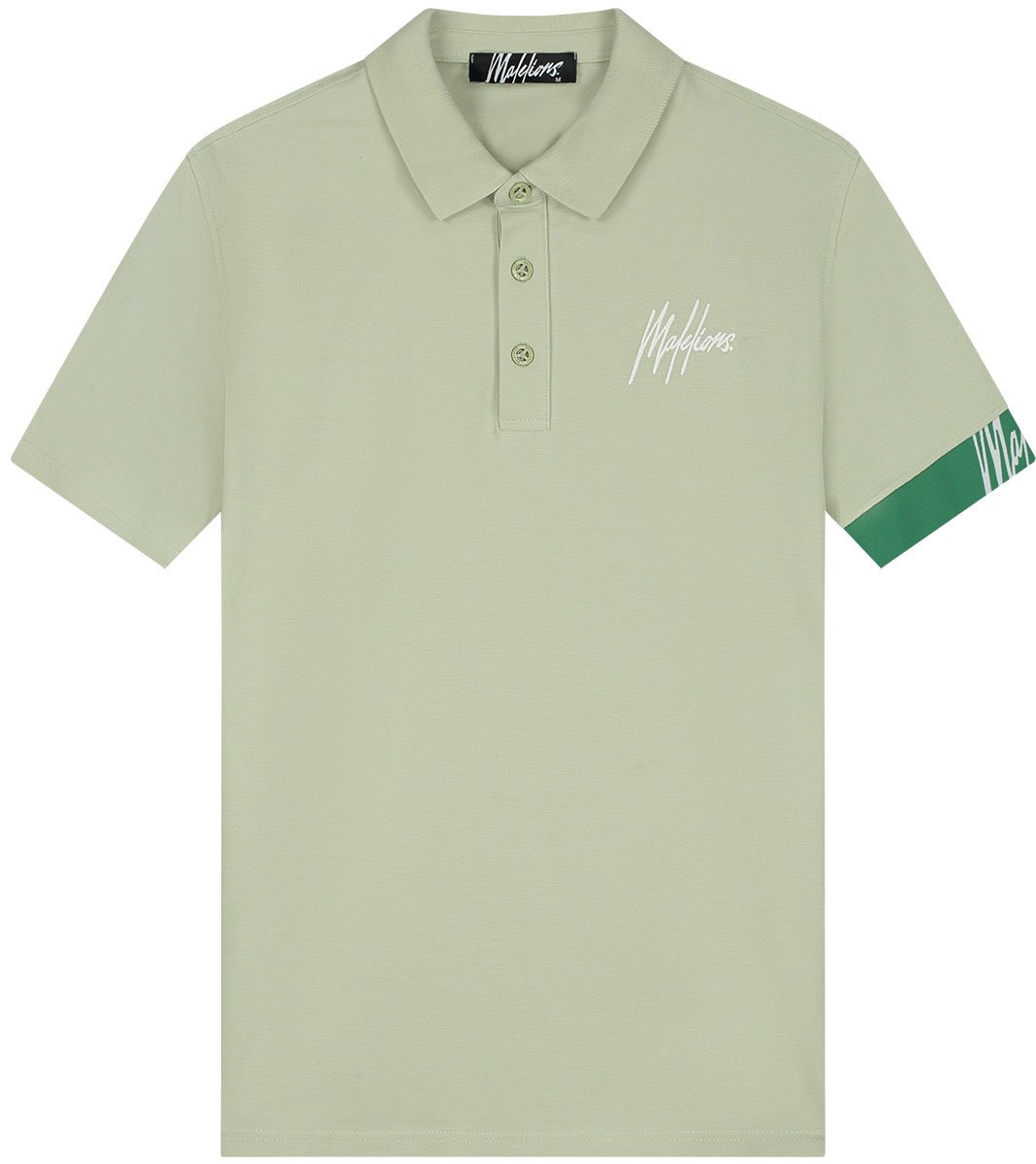 Malelions Malelions Men Captain Polo 2.0 Groen