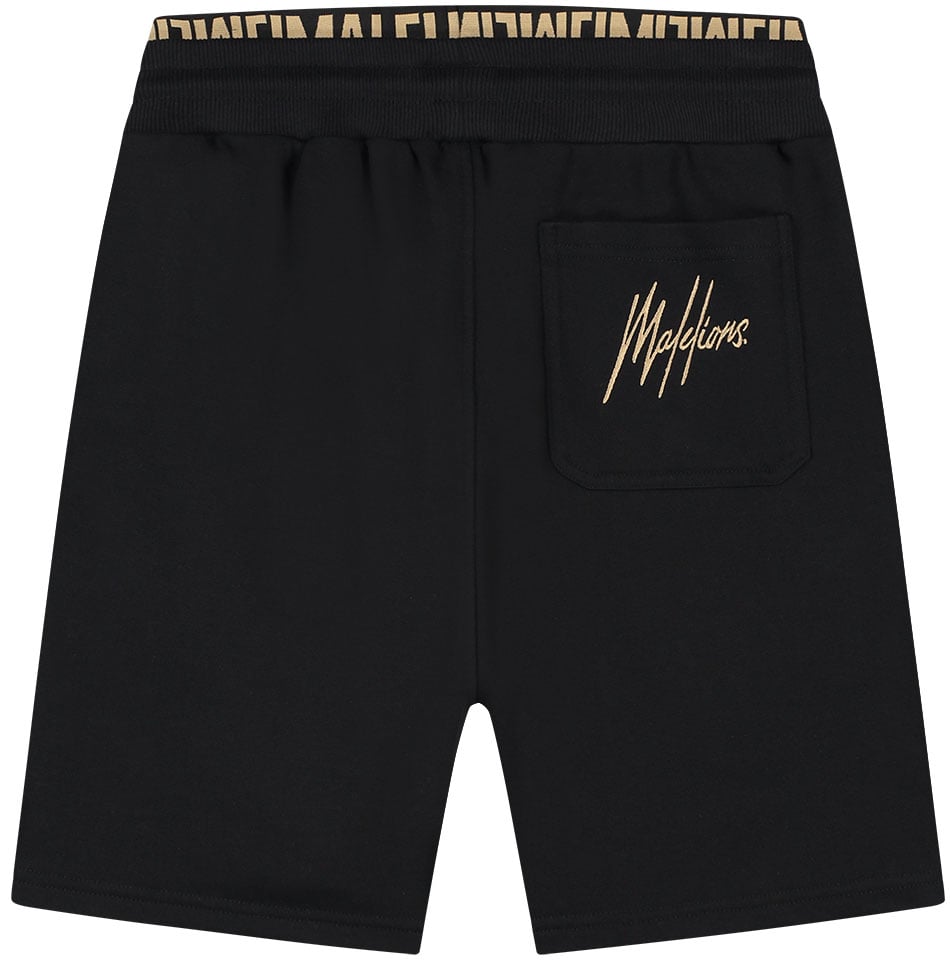Malelions Malelions Men Venetian Shorts Zwart