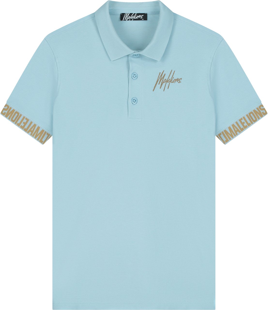 Malelions Malelions Men Venetian Polo Blauw