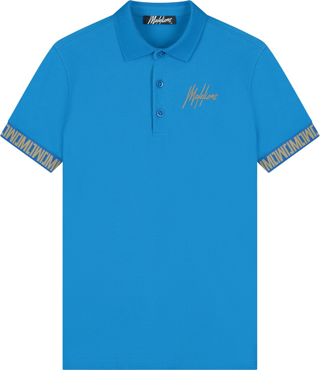 Malelions Malelions Men Venetian Polo Blauw