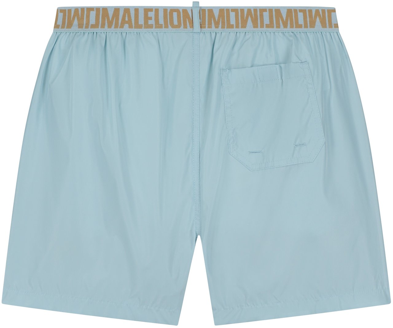 Malelions Malelions Men Venetian Swim Shorts Blauw