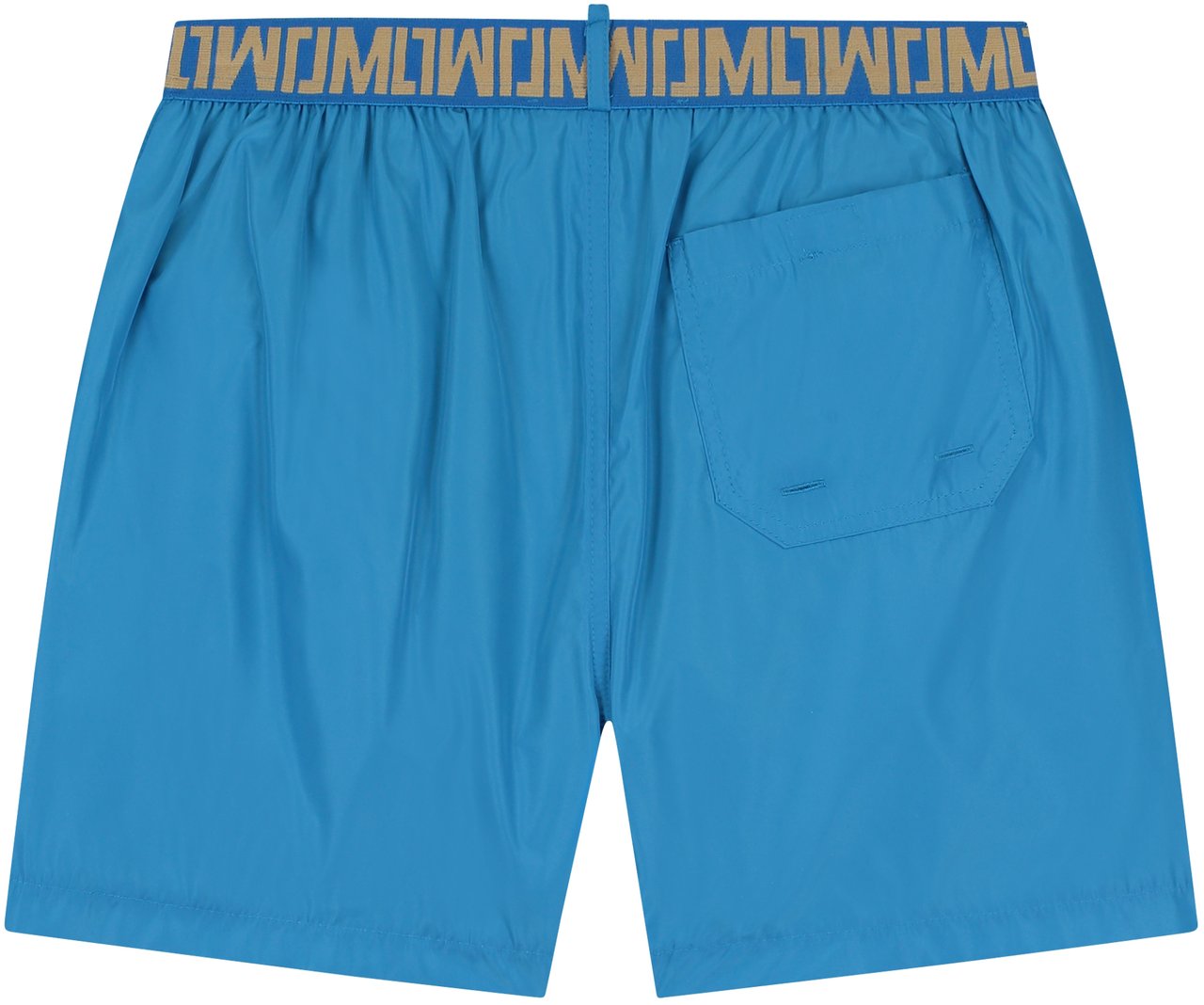 Malelions Malelions Men Venetian Swim Shorts Blauw