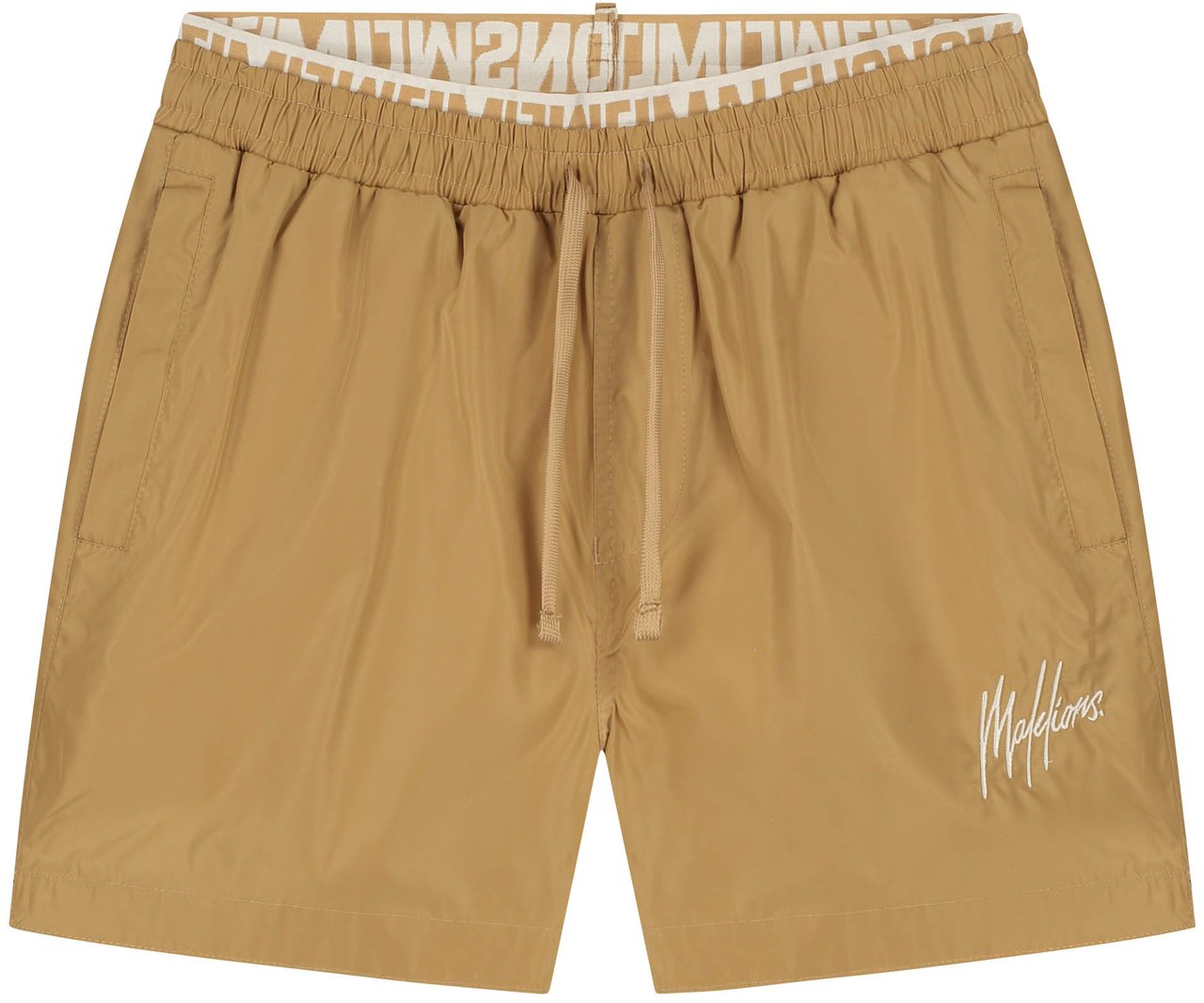 Malelions Malelions Men Venetian Swim Shorts 2.0 Goud