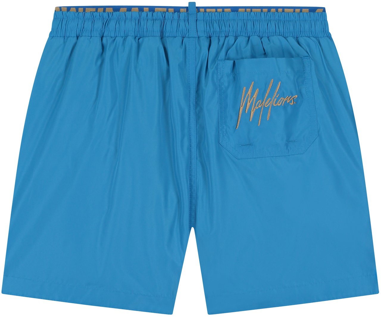 Malelions Malelions Men Venetian Swim Shorts 2.0 Blauw