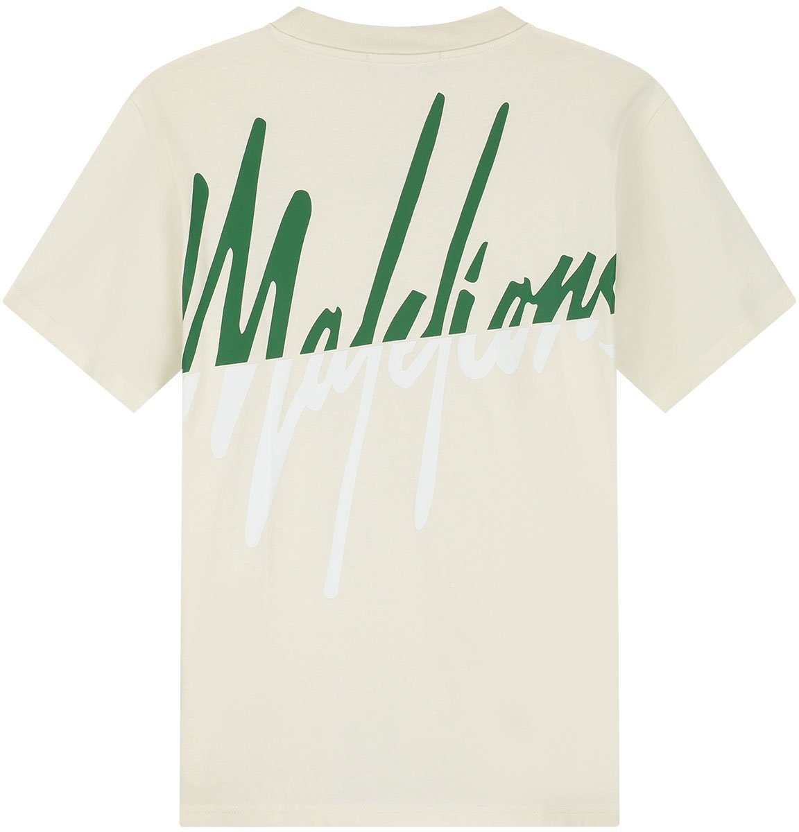 Malelions Malelions Men Split T-Shirt Wit