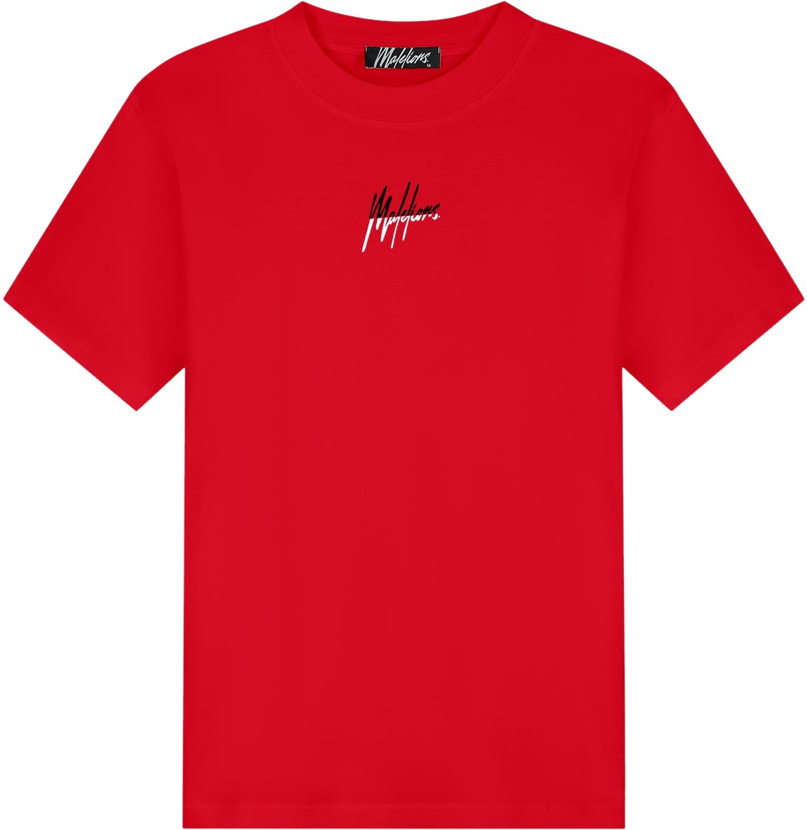 Malelions Malelions Men Split T-Shirt Rood