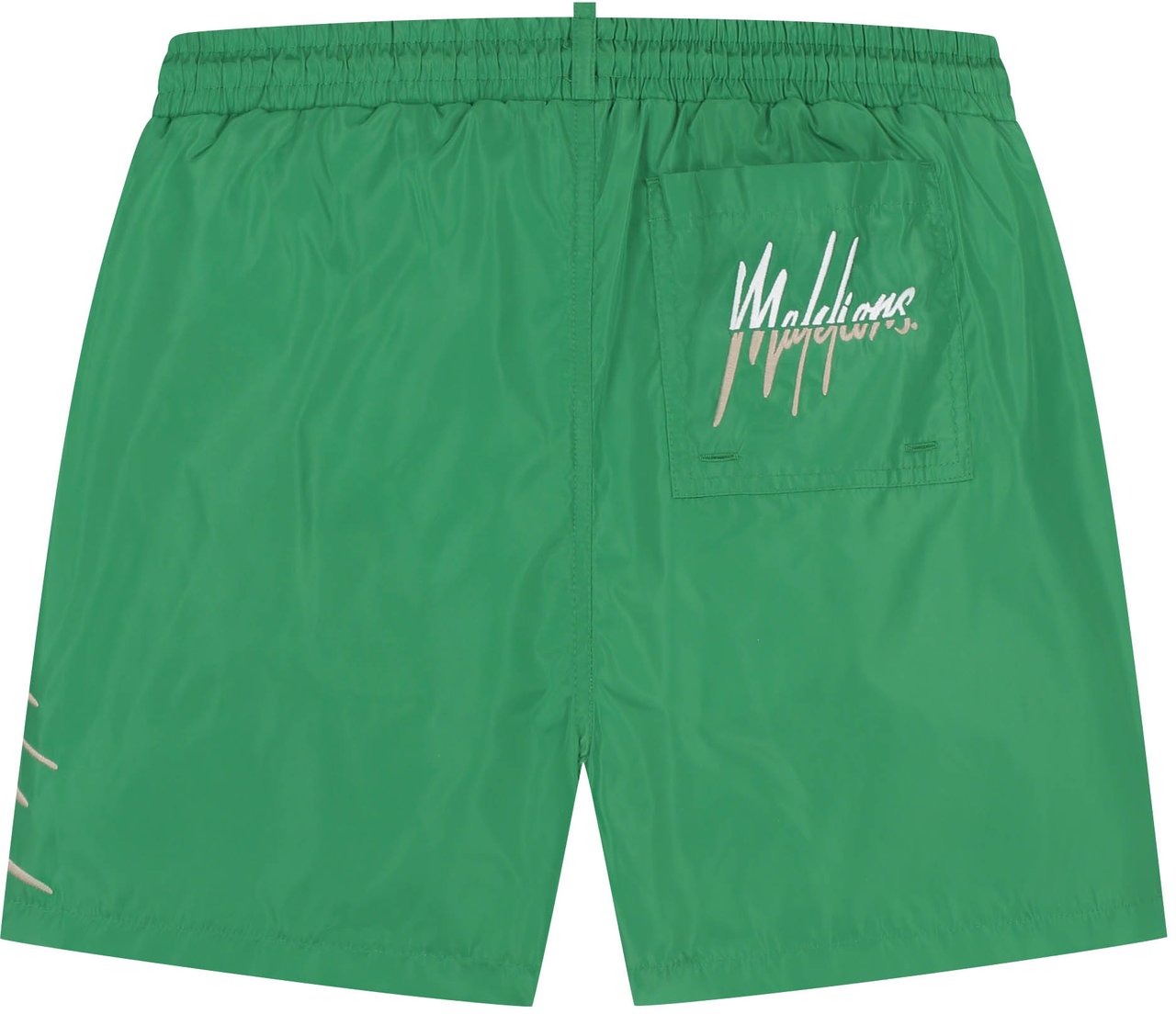 Malelions Malelions Men Split Swim Shorts Groen