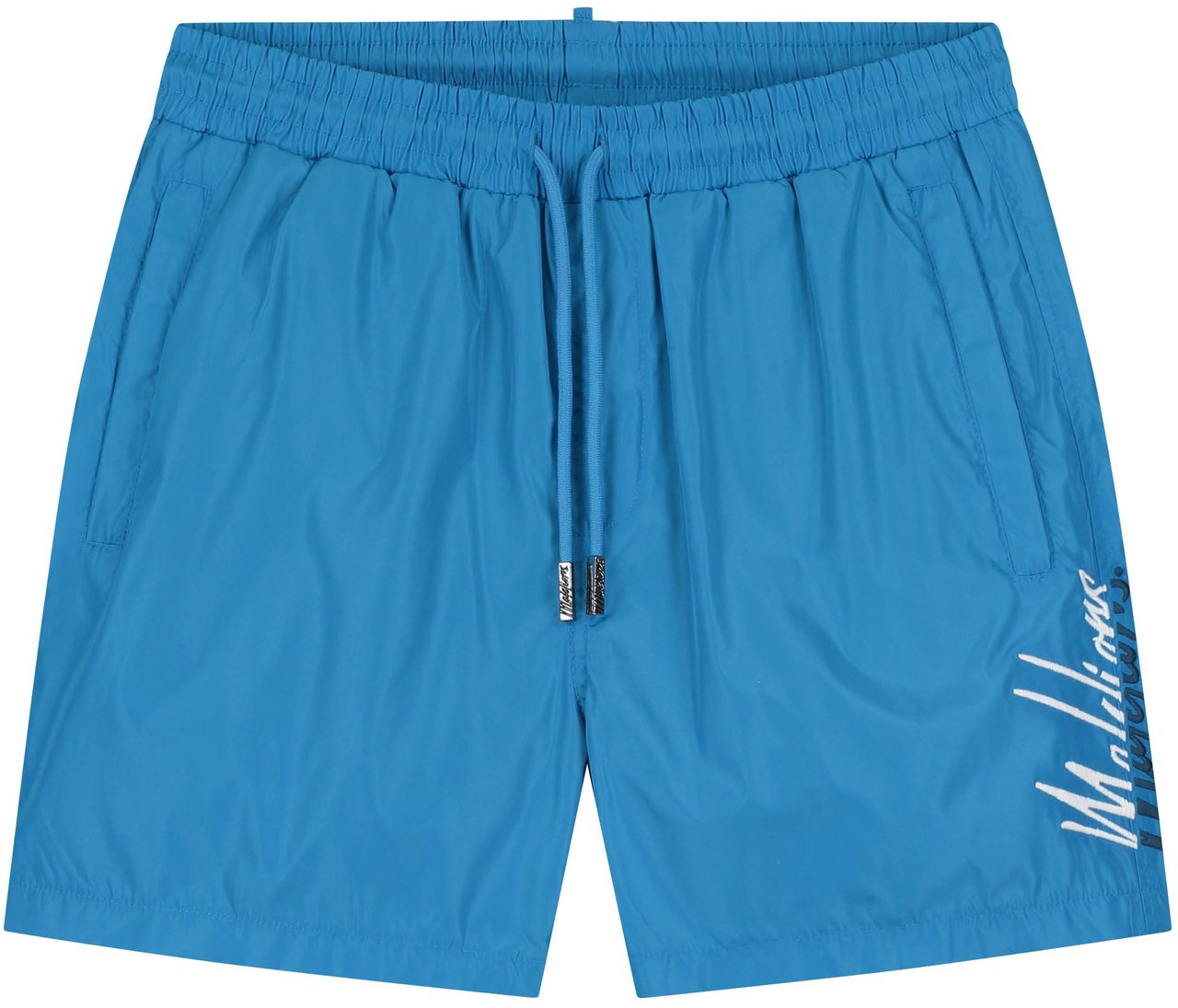 Malelions Malelions Men Split Swim Shorts Blauw