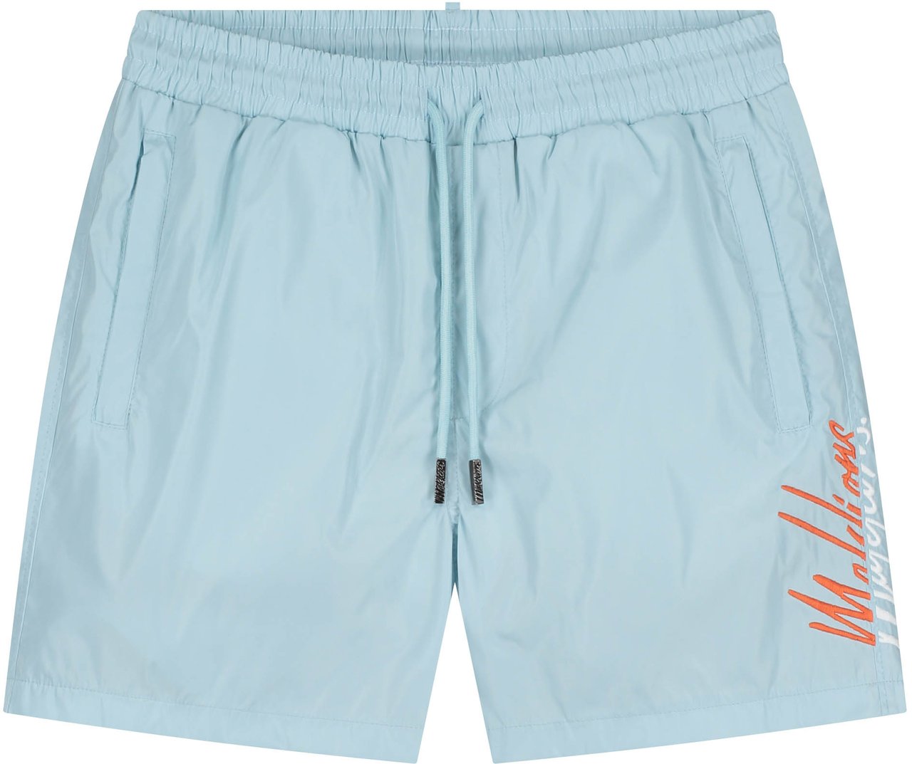 Malelions Malelions Men Split Swim Shorts Blauw