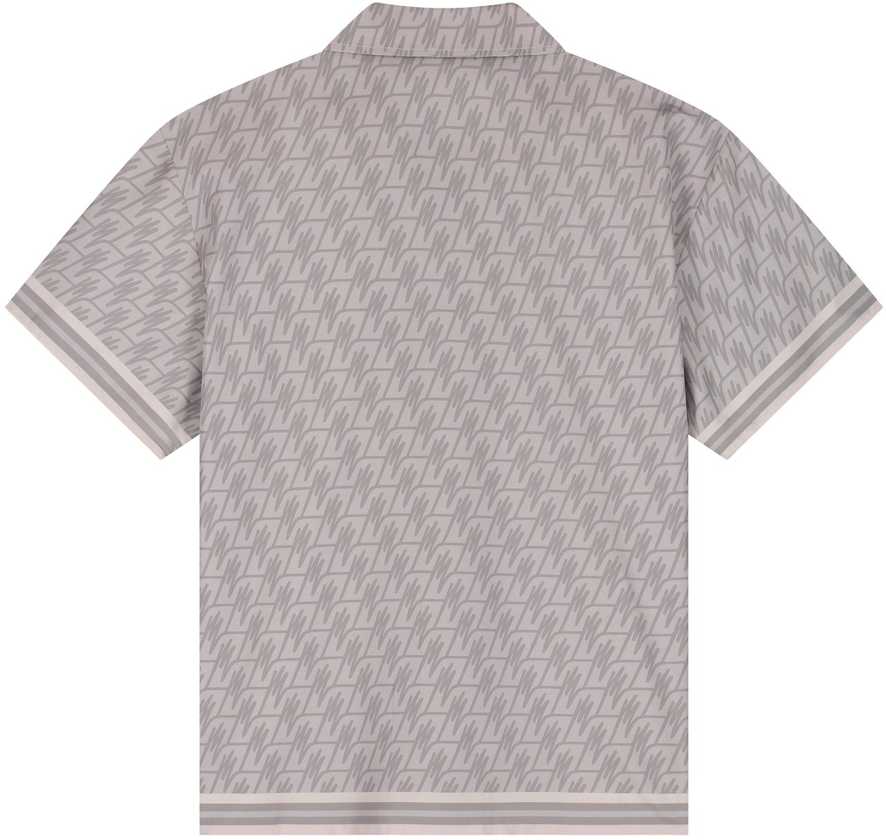 Malelions Malelions Men Monogram Shirt Taupe