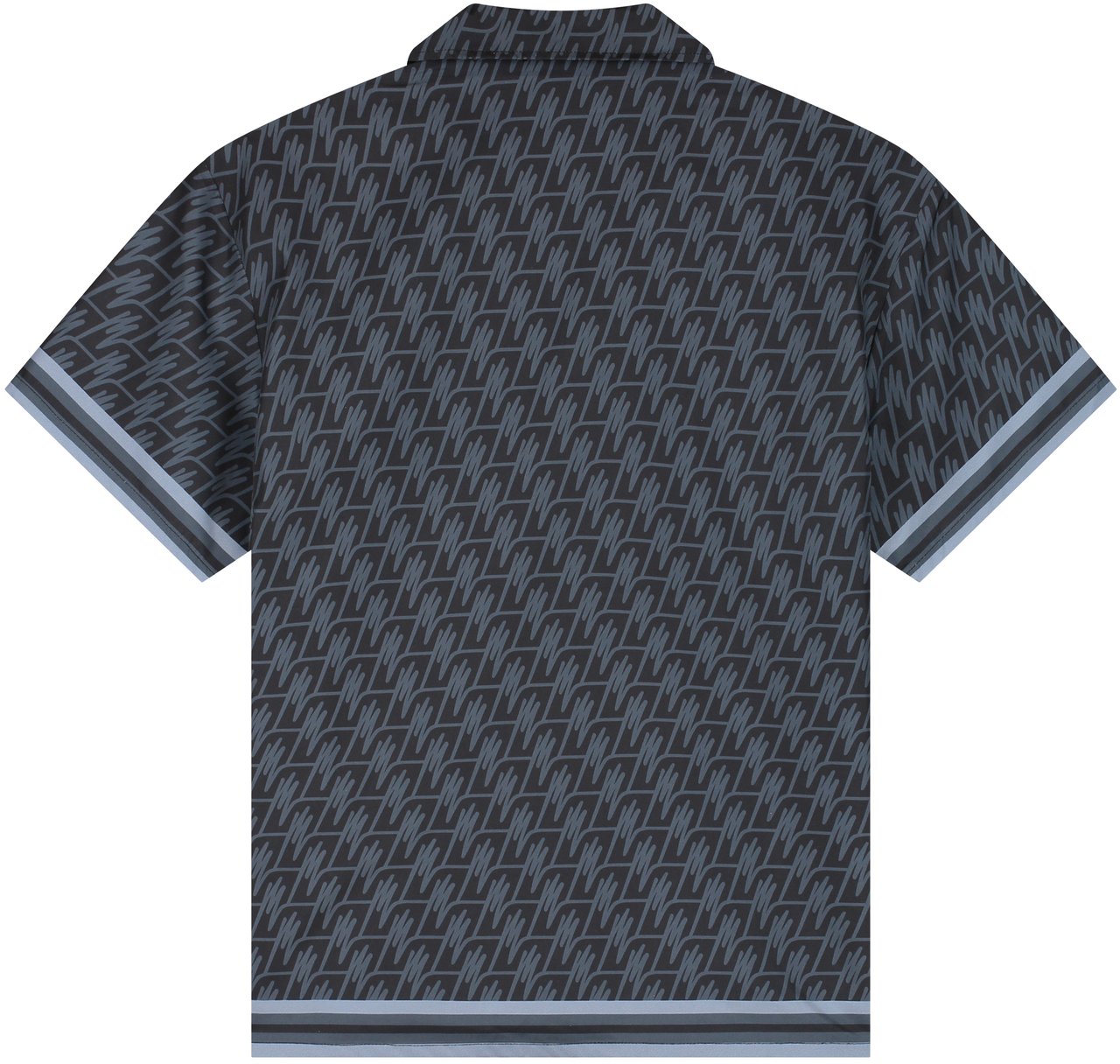 Malelions Malelions Men Monogram Shirt Zwart