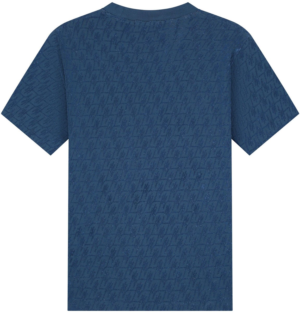 Malelions Malelions Men Monogram T-Shirt Blauw