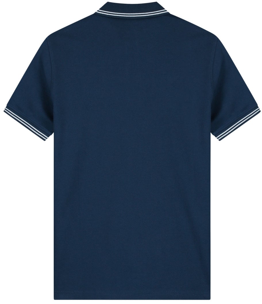 Malelions Malelions Men Signature Polo Blauw
