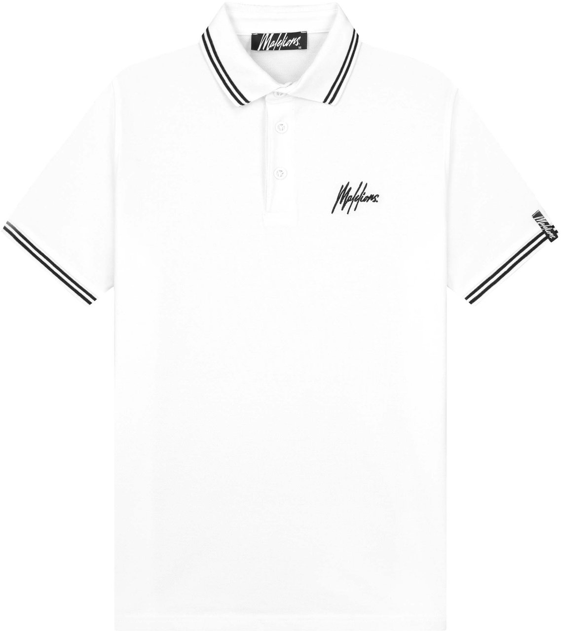 Malelions Malelions Men Signature Polo Wit