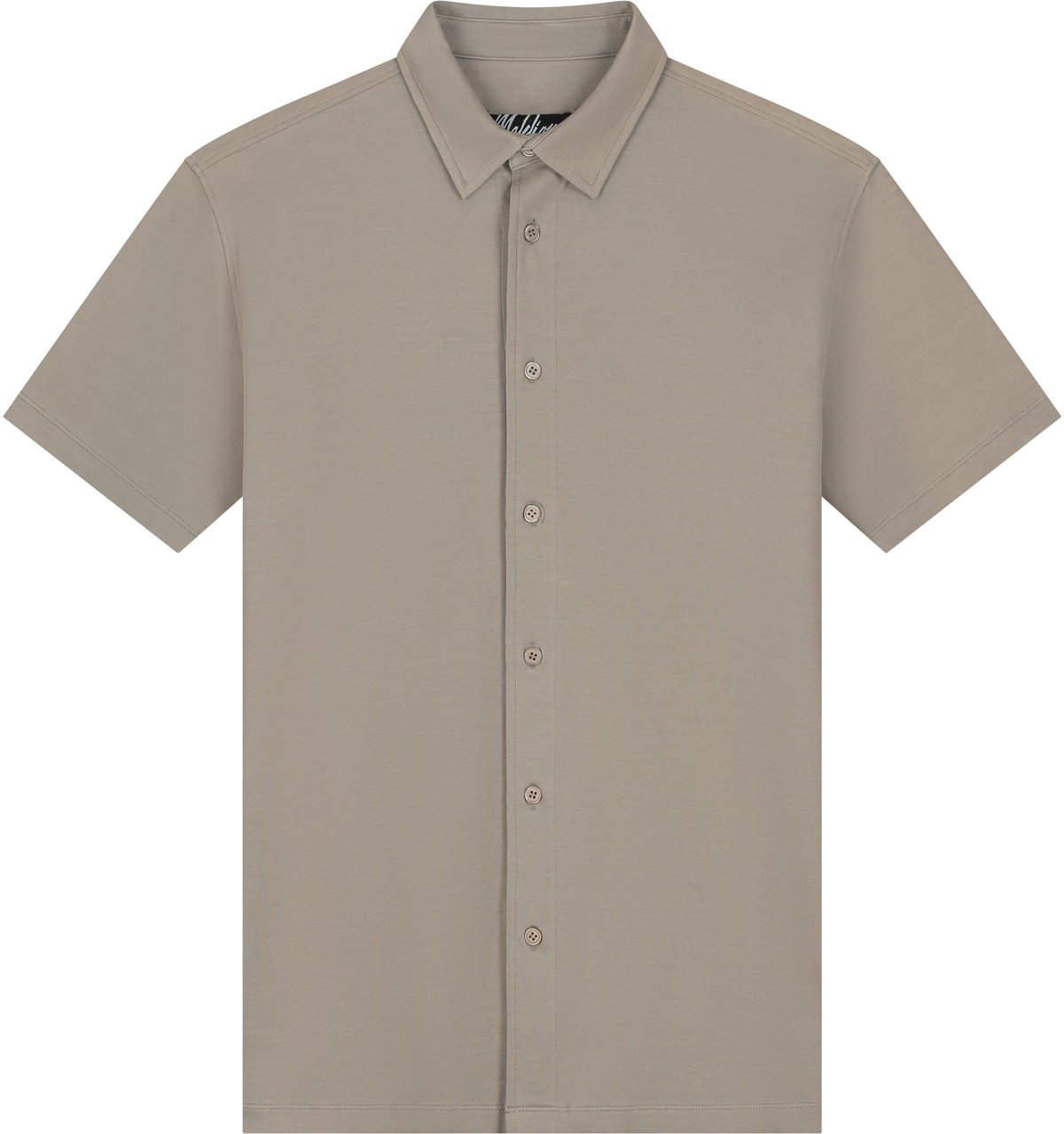 Malelions Malelions Men Shortsleeve Shirt Taupe