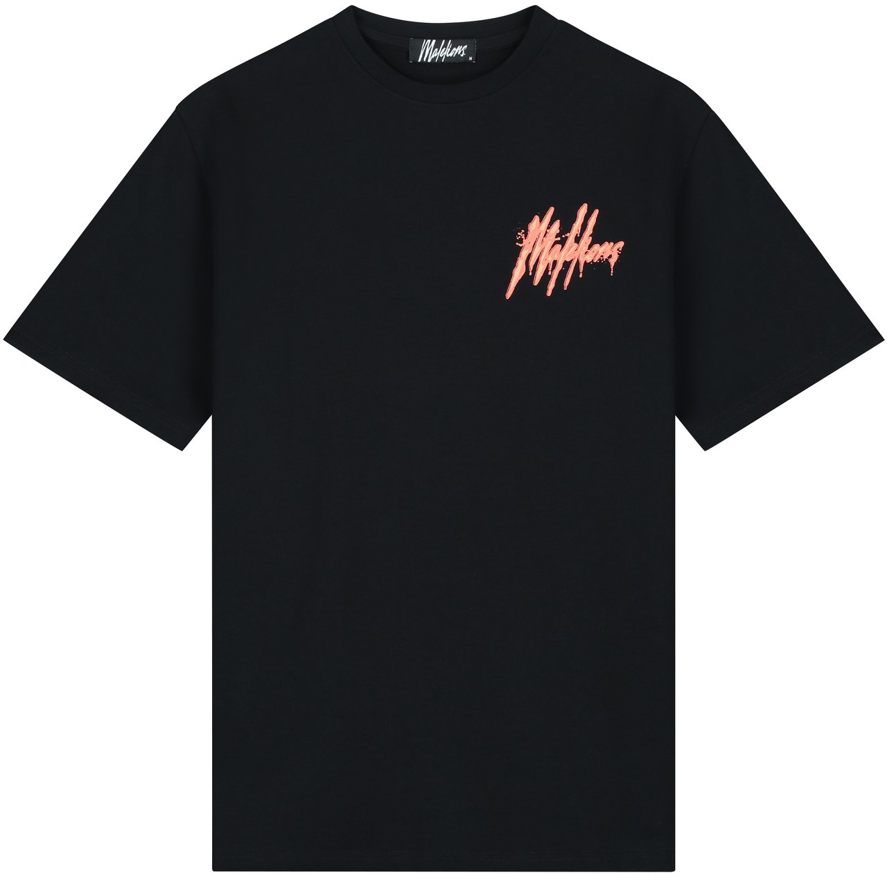 Malelions Malelions Men Signature Drip T-Shirt Zwart