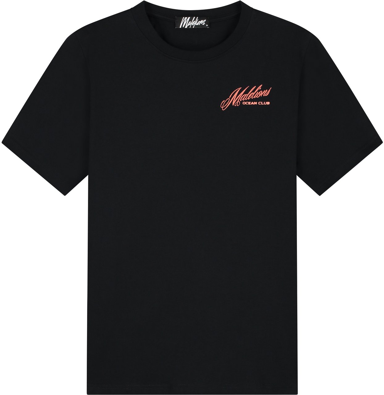 Malelions Malelions Men Yacht T-Shirt Zwart
