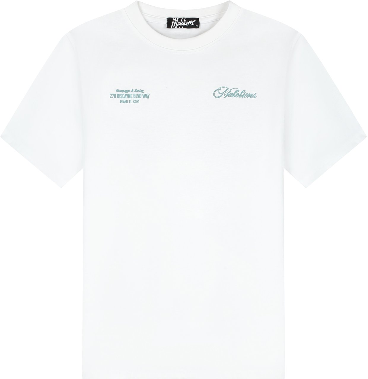 Malelions Malelions Men Champagne T-Shirt Wit