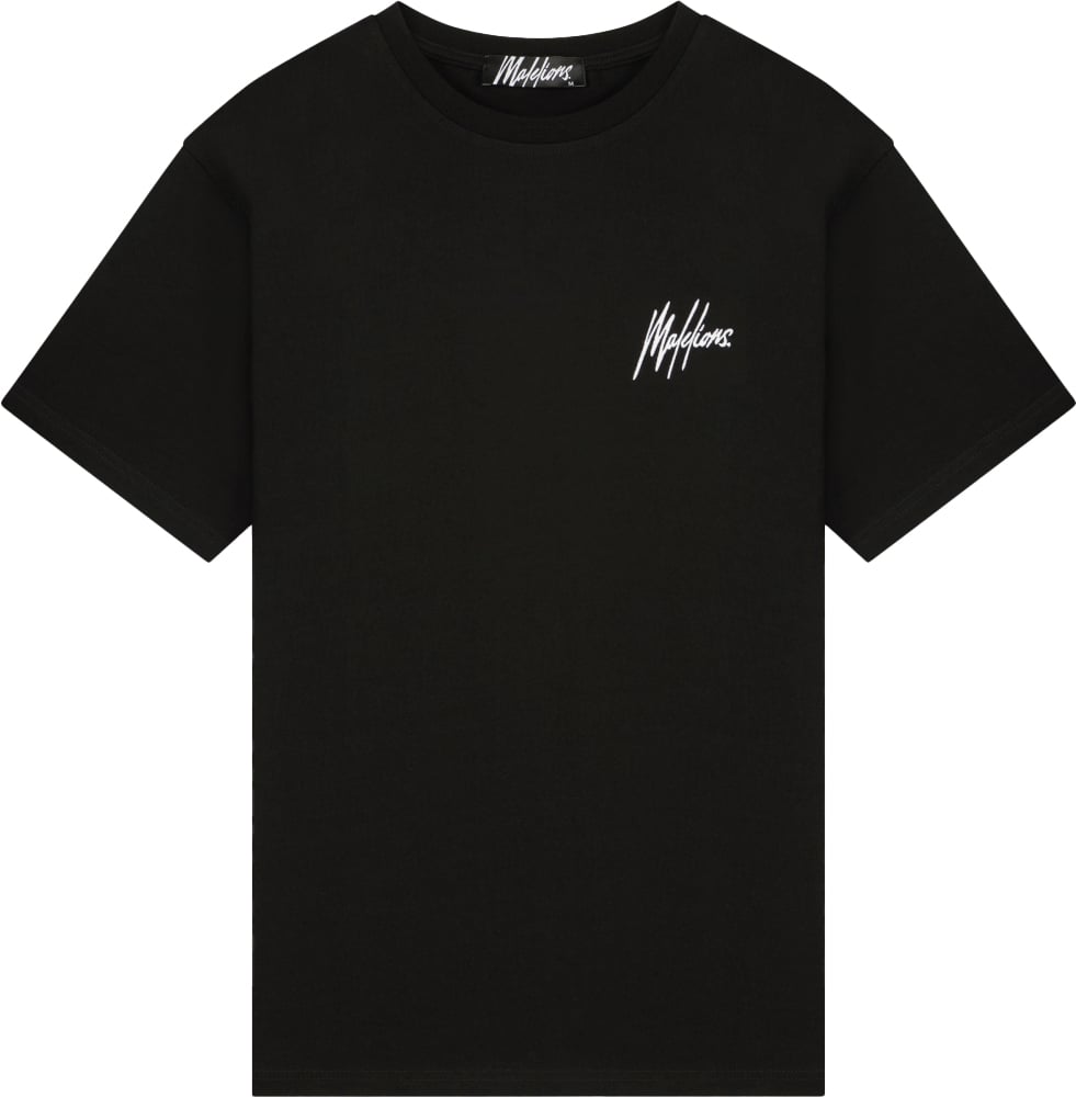 Malelions Malelions Men Regular T-Shirt Zwart