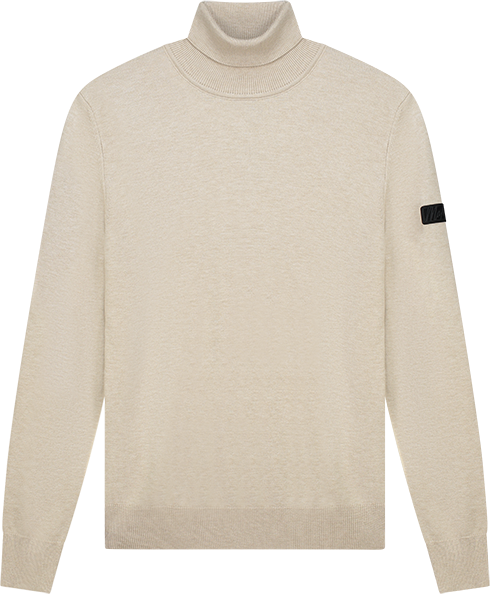 Malelions Malelions Men Knit Turtleneck Taupe
