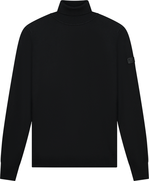 Malelions Malelions Men Knit Turtleneck Zwart