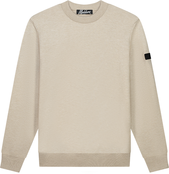 Malelions Malelions Men Knit Sweater Taupe