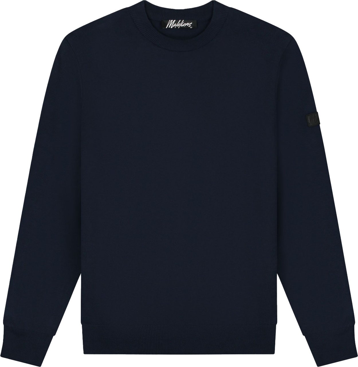 Malelions Malelions Men Knitted Crewneck Blauw