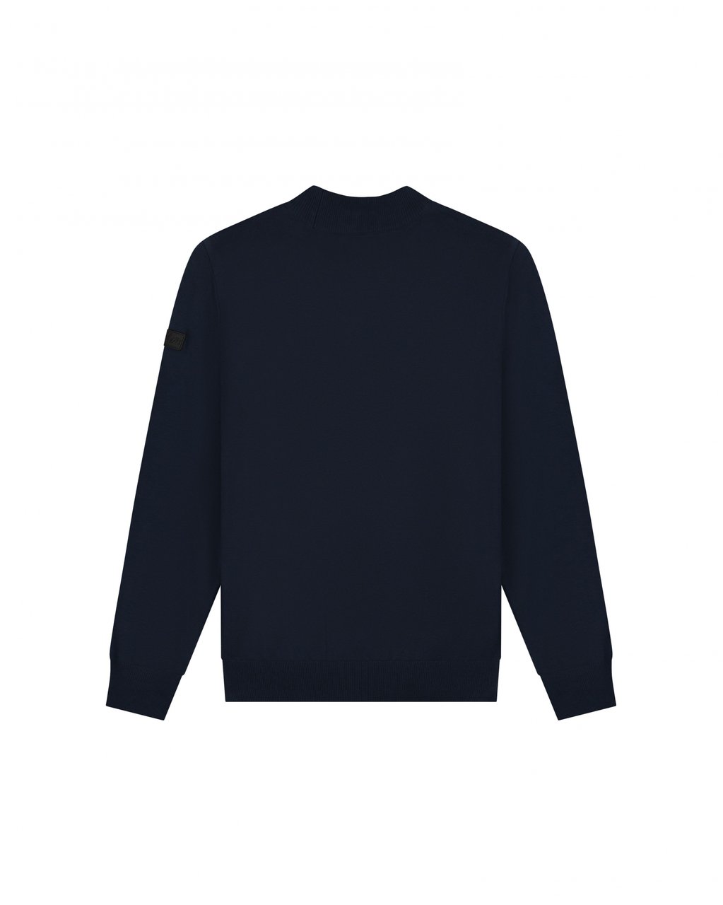 Malelions Malelions Men Knitted Mock Neck Sweater Blauw