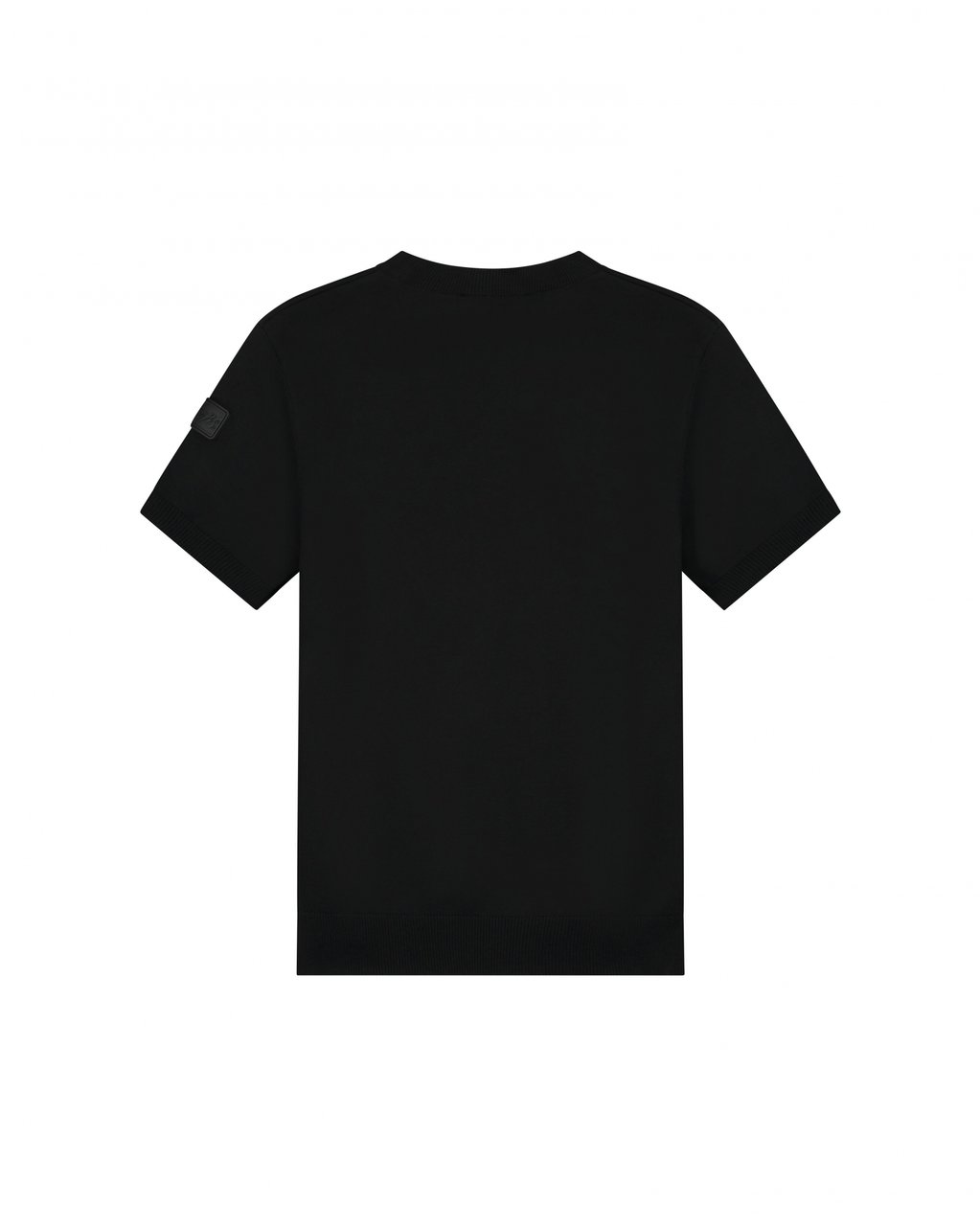 Malelions Malelions Men Knitted T-Shirt Zwart