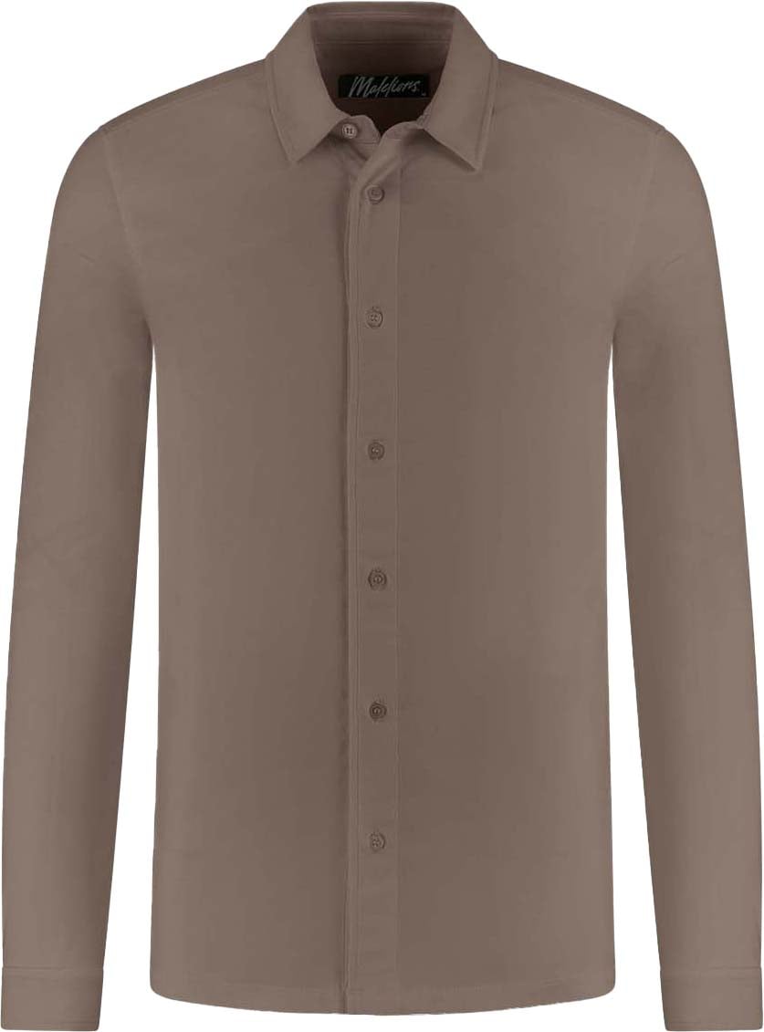 Malelions Malelions Men Button-Down Shirt Bruin