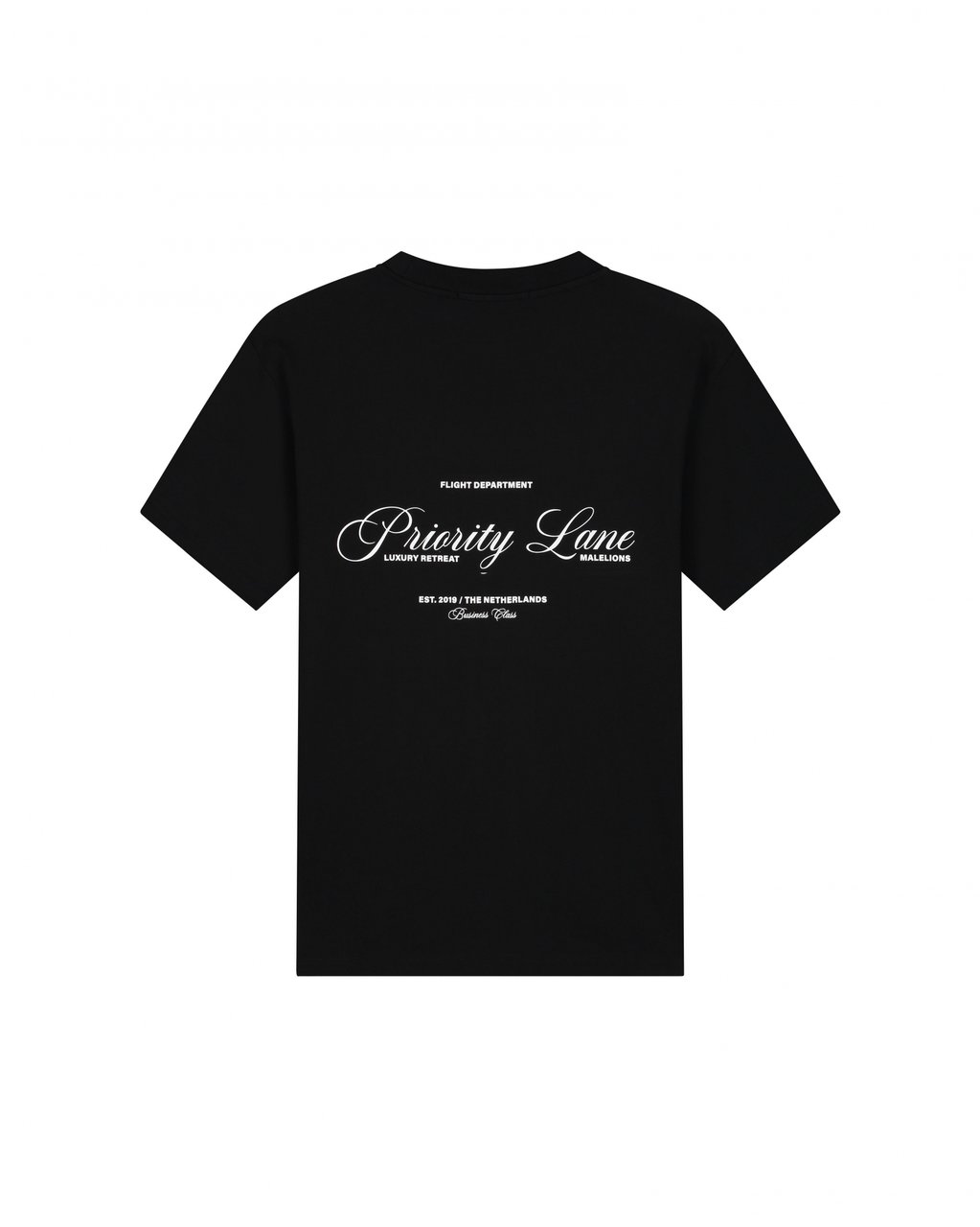 Malelions Malelions Men Priority T-Shirt Zwart