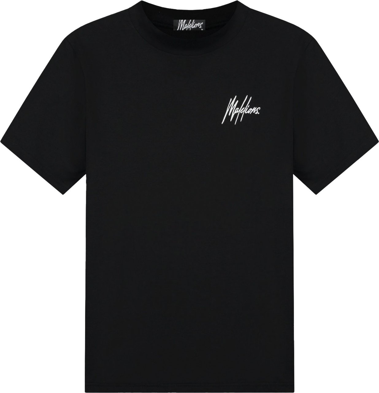 Malelions Malelions Men Turtleneck T-Shirt Zwart