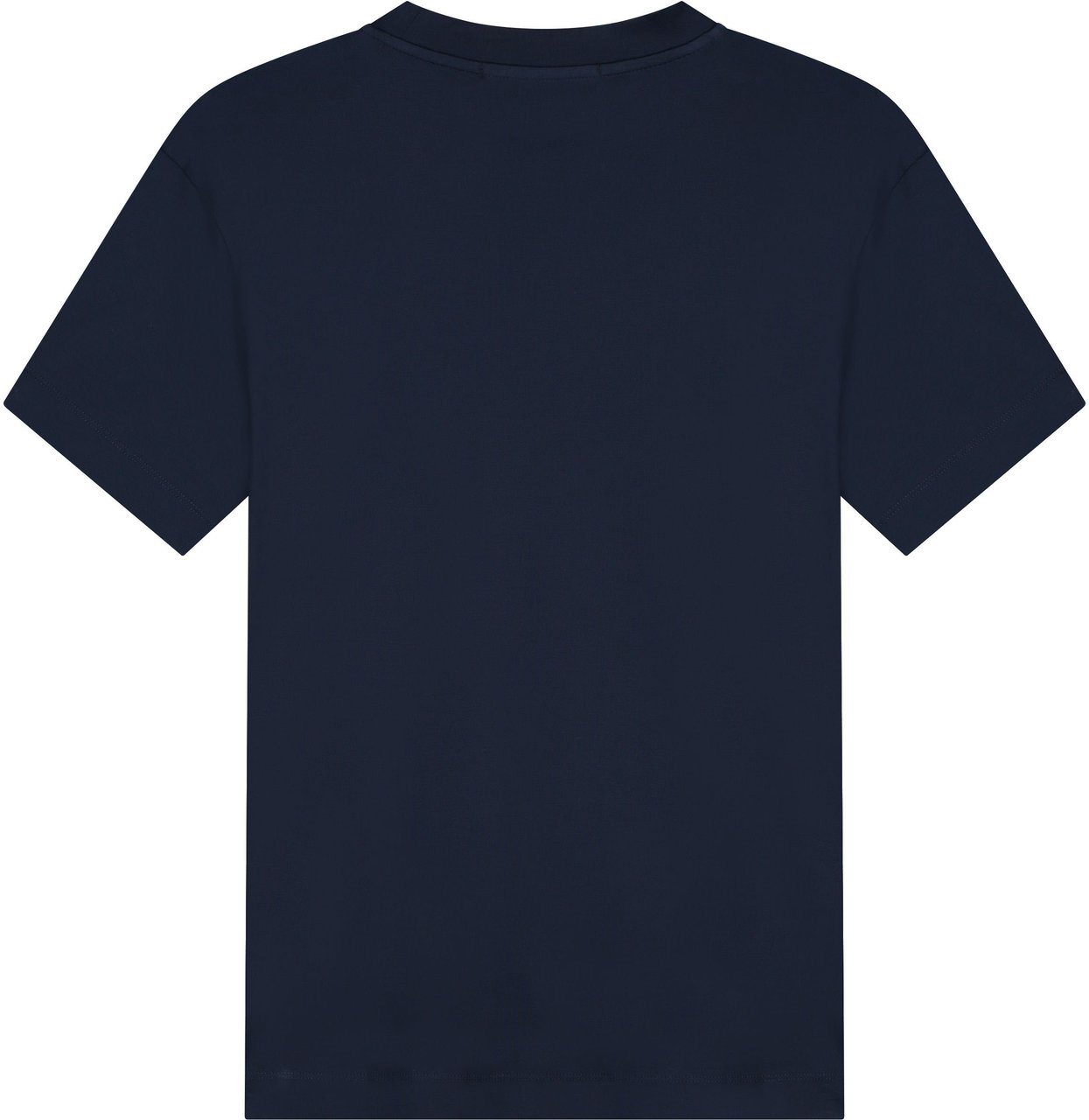 Malelions Malelions Men Mercerized T-Shirt Blauw