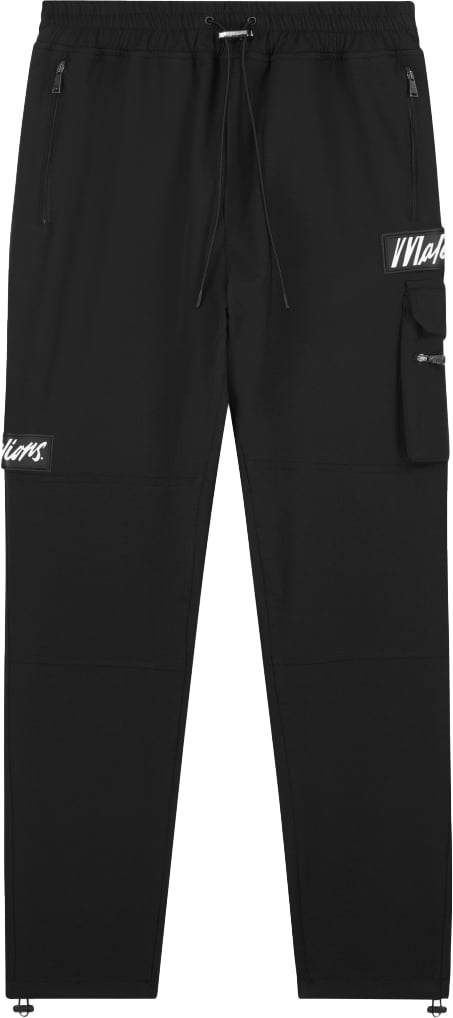 Malelions Malelions Men Pocket Cargo Pants Zwart