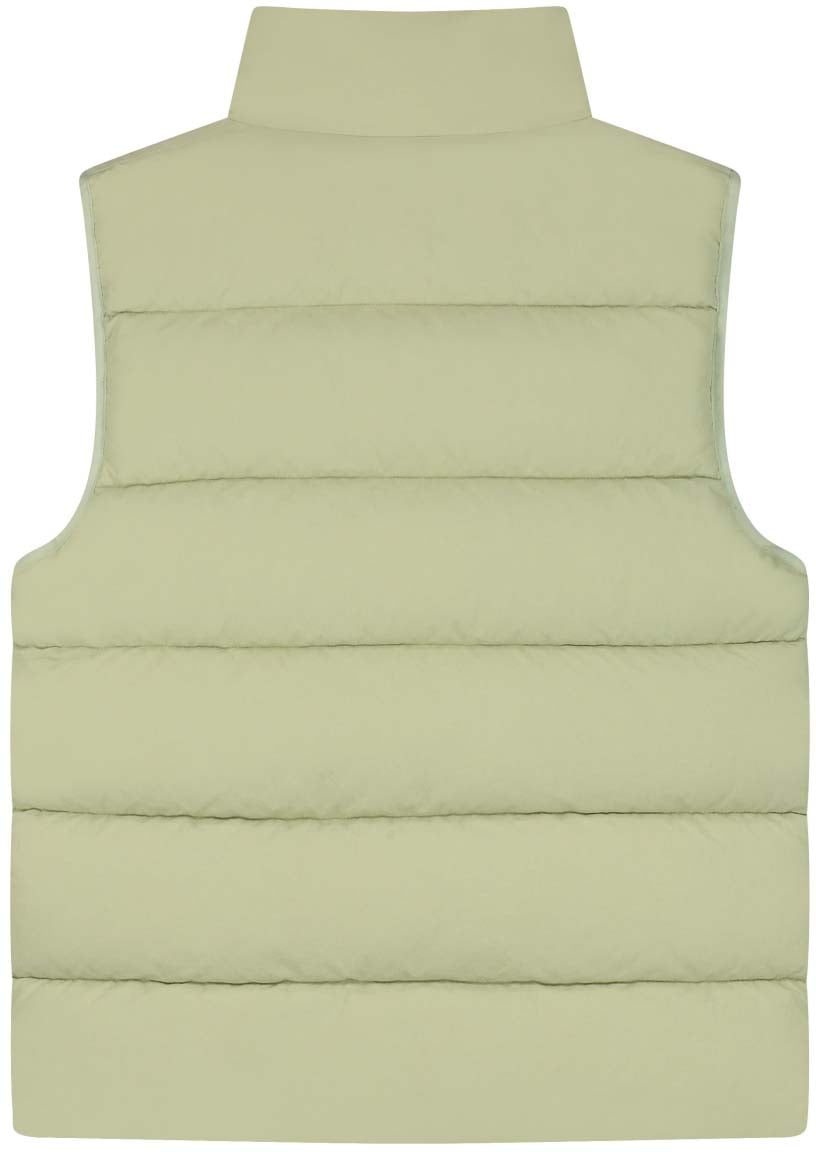 Malelions Malelions Men Matt Crinkle Padded Vest Groen