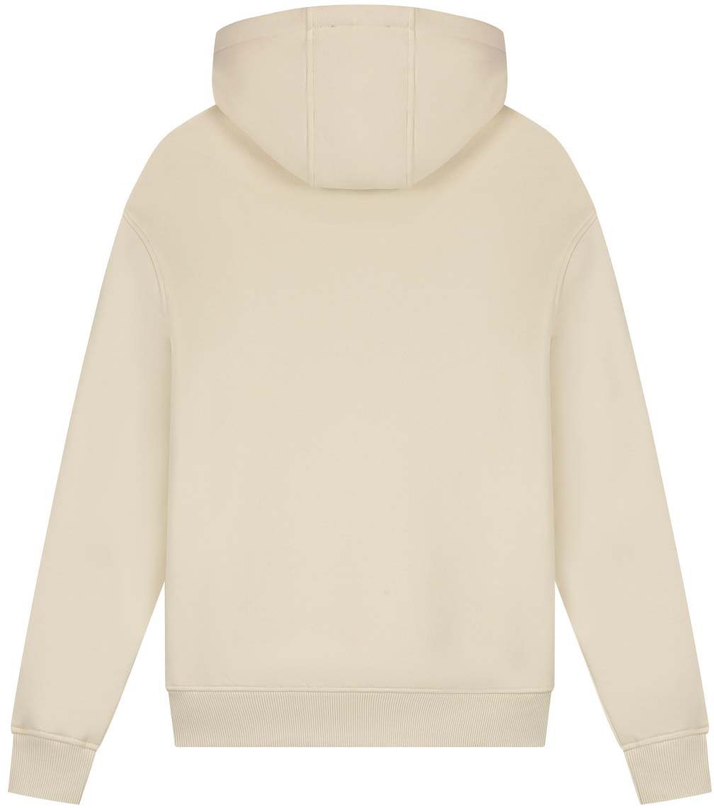 Malelions Malelions Men Striped Signature Hoodie Beige