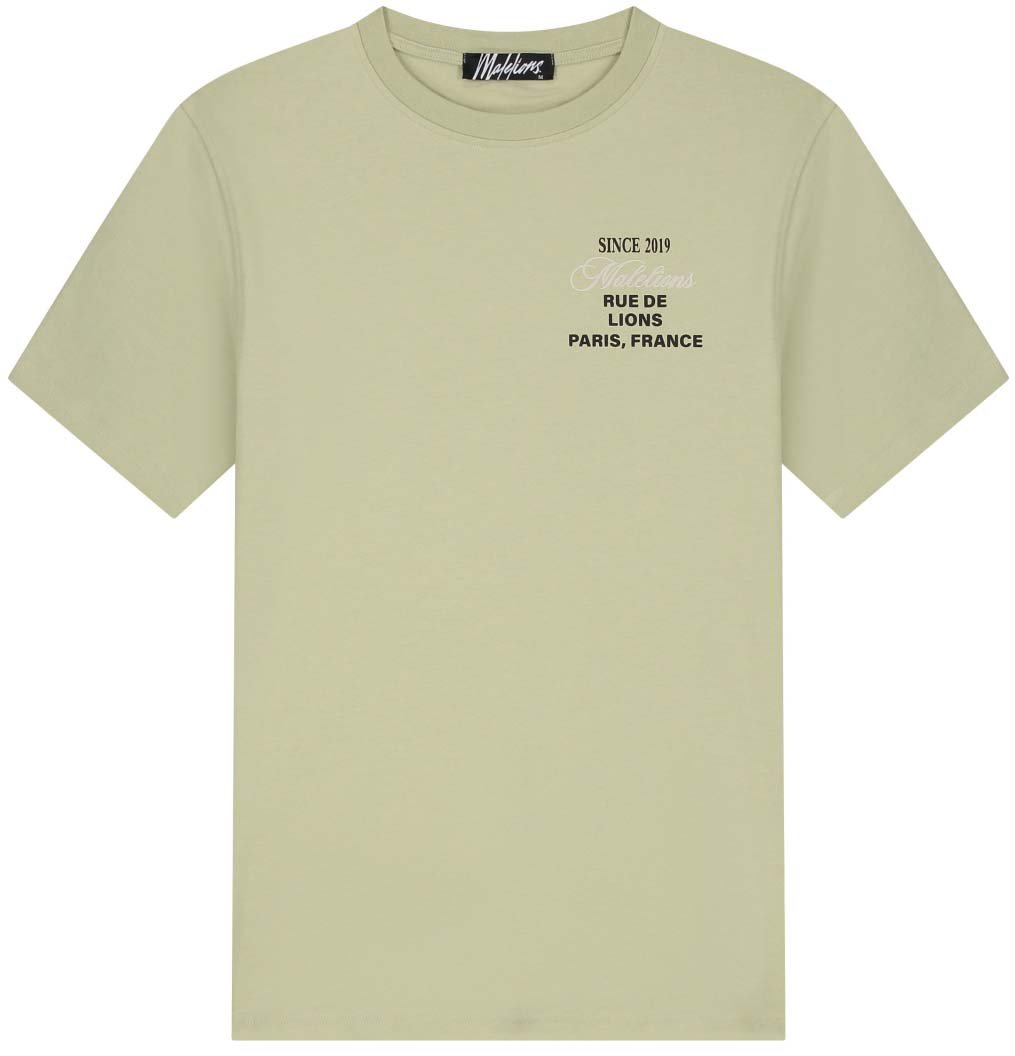 Malelions Malelions Men Design T-Shirt Groen